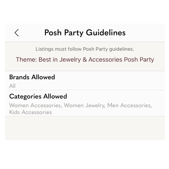 โจ๐POSH PARTY TIME!๐๐ - Picture 3 of 3